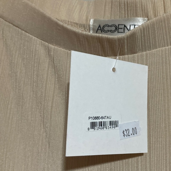 Chic Cream Wide Leg Women's Pants - Picture 3 of 9